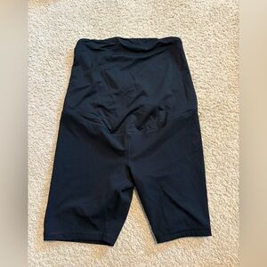 Isabel Maternity by Ingrid & Isabel Black Biker Shorts